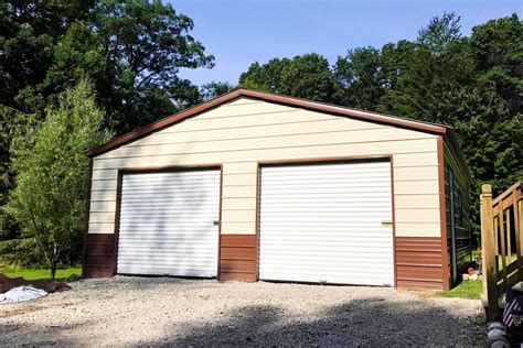 24 inch metal garage